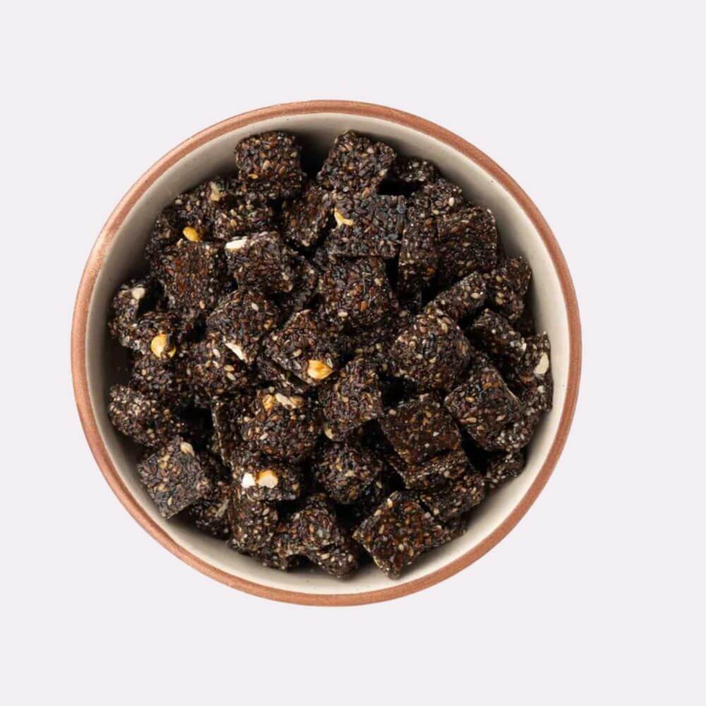 Black Sesame Candy made with jaggery & sesame