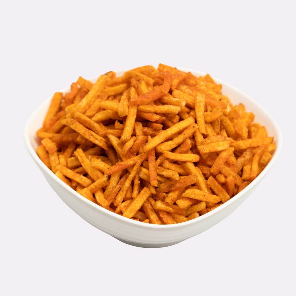 Order spicy potato sticks chips online – traditional Indian crunchy snack in USA