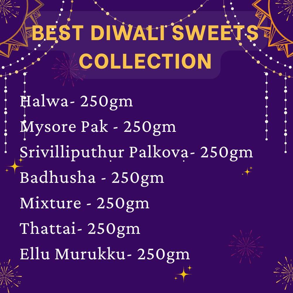 Send Diwali sweets from India to USA with doorstep delivery